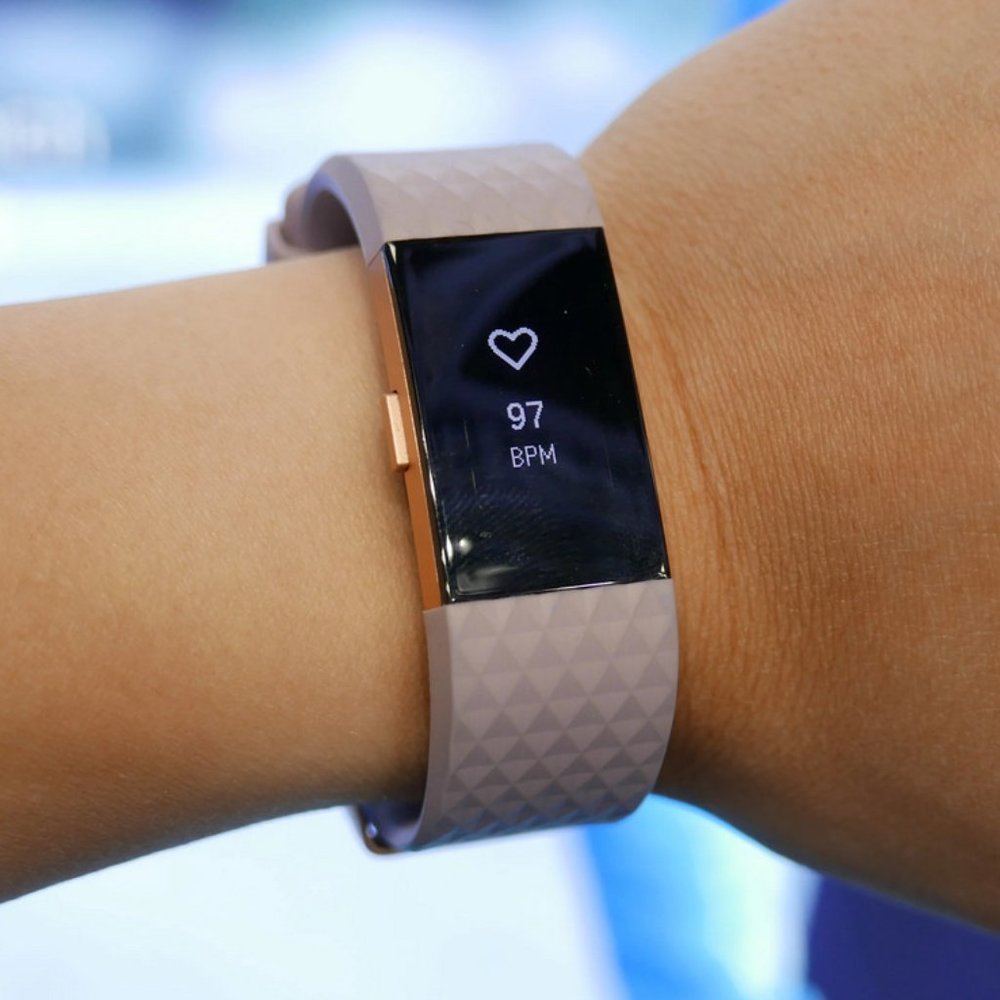 Fitbit Charge 2 Heart Rate + Fitness Wristband wit